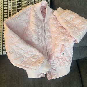 Forever 21 Light Pink Quilted Jacket